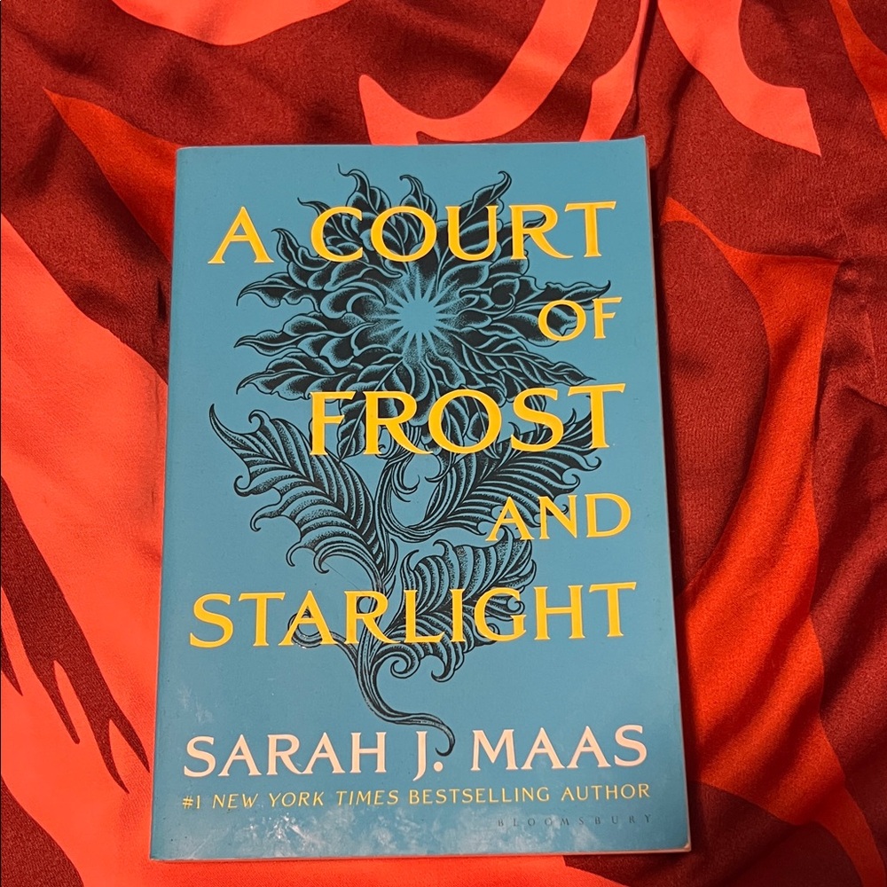 A Court of Frost and Starlight by Sarah J. Maas - Blue & Yellow